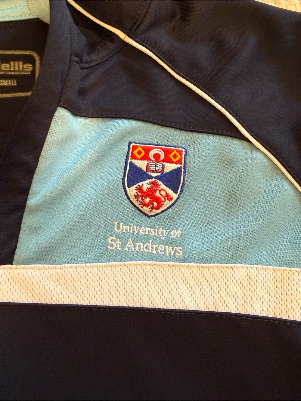 Like New O’Neills St. Andrews Quarter-Zip - Picture 2 of 5
